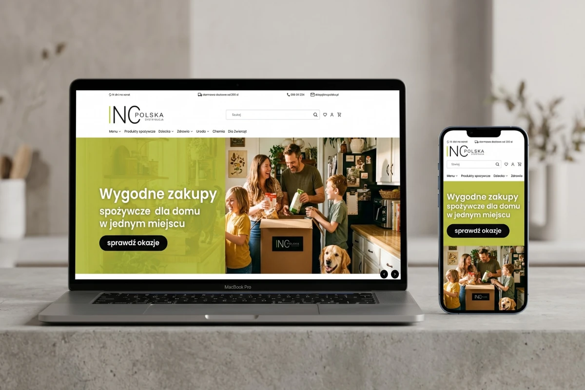 INC Polska - supermarket internetowy na Shoper