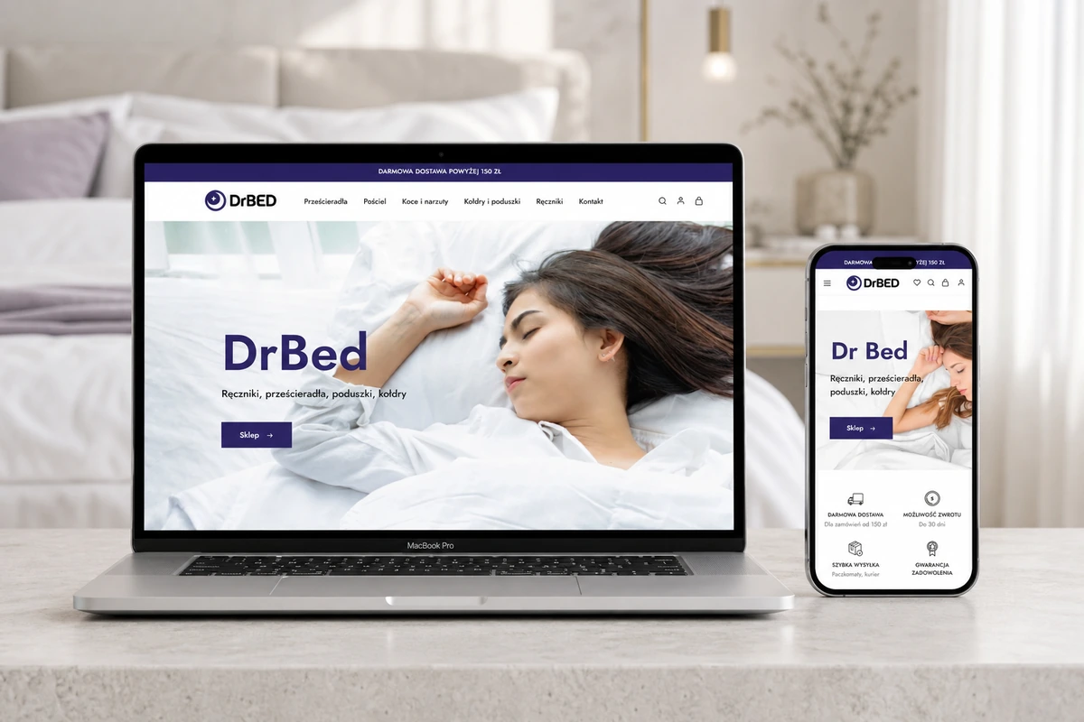 DrBed - sklep polskiego producenta pościeli WooCommerce