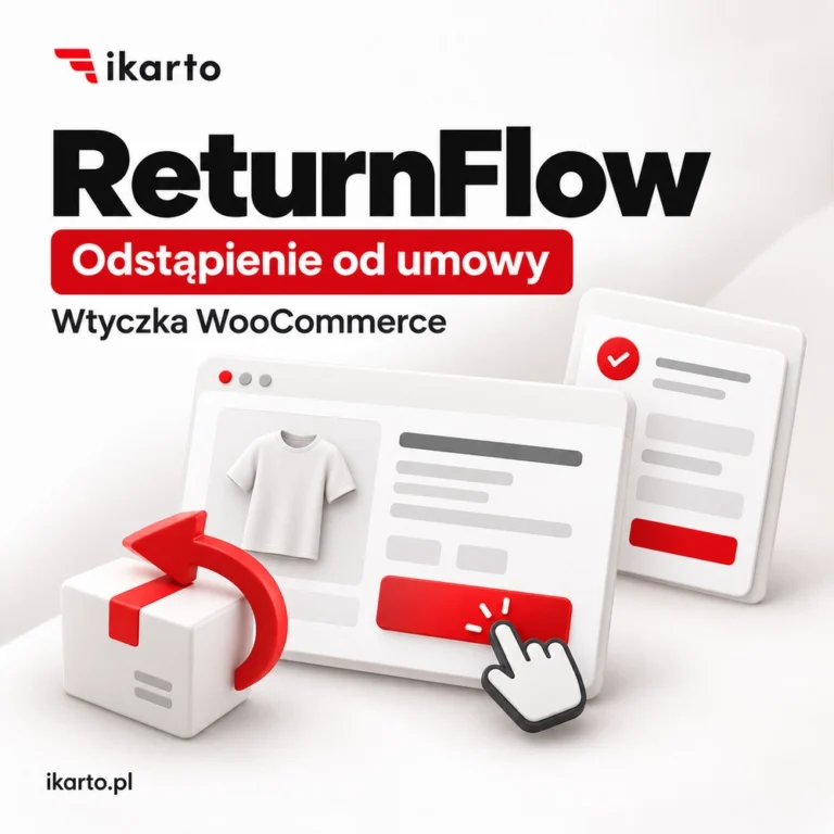 IKARTO ReturnFlow: wtyczka WooCommerce z przyciskiem i formularzem odstąpienia od umowy